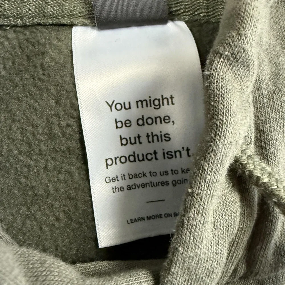 The North Face Hoodie Mens Medium Green Pullover Fleece Sweatshirt Big Logo